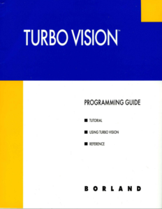 Turbo Vision Programming Guide